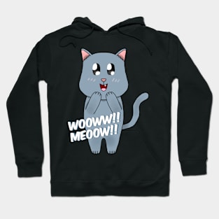 Woow!! Happy Cat Hoodie